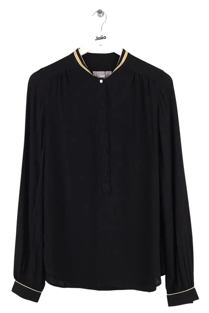 Blouse Zadig & Voltaire Noir en Viscose, taille M - Seconde Main