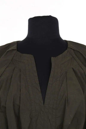 Robe Gerard Darel Kaki en Coton