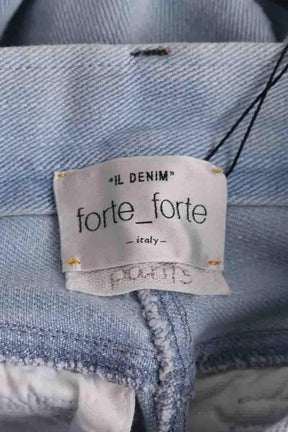 Jean large Forte_Forte Bleu en Coton