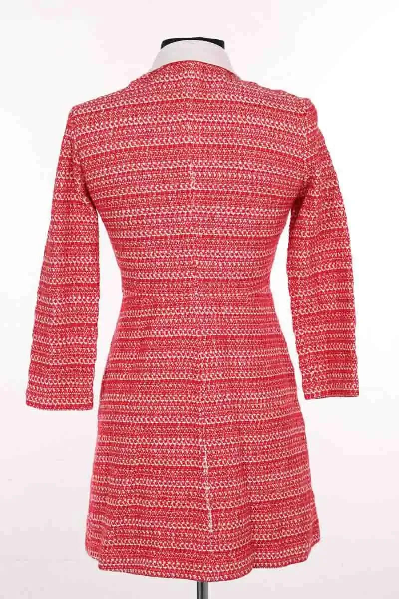 Robe Maje Rouge en Coton