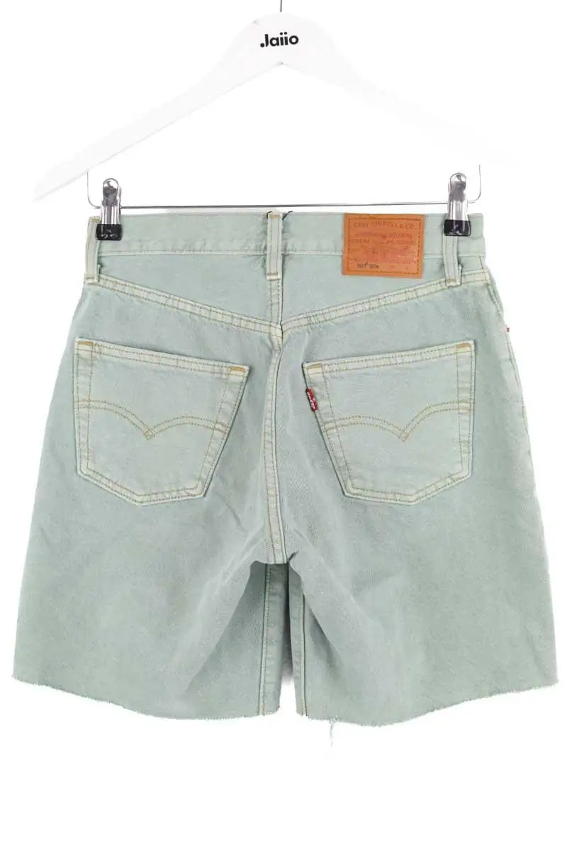 Bermuda Levi's Turquoise en Coton