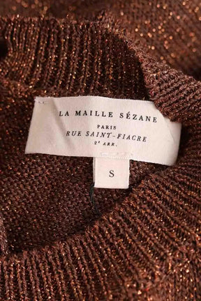 Robe Sézane Marron en Viscose