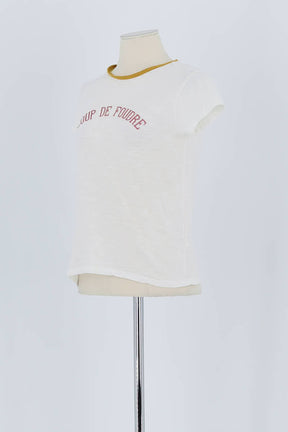 T-shirt Soeur  Blanc