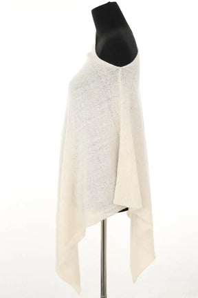 Poncho Calarena  Blanc