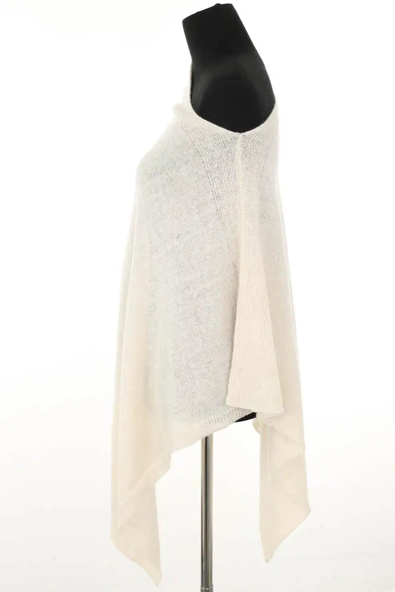 Poncho Calarena  Blanc