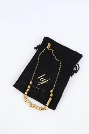 Collier Bohemian Rhapsodie  Doré