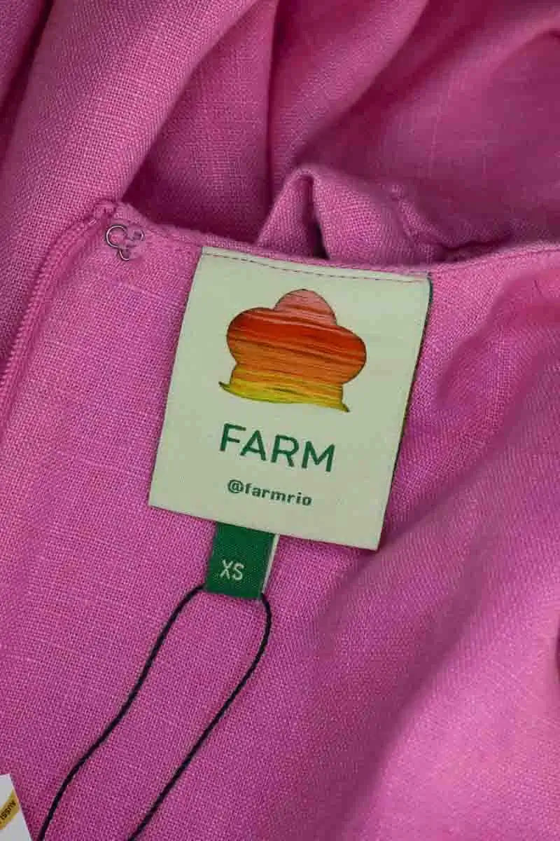 Robe Farm Rio Rose en Lin