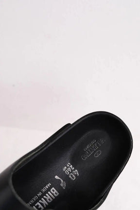 Sandales Valentino Valentino x Birkenstock Noir en Cuir