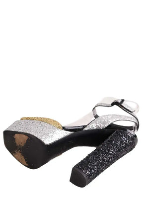 Talons Giuseppe Zanotti Argent en Cuir