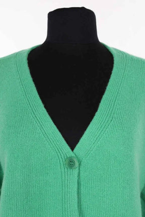 Cardigan Eric Bompard Vert en Cachemire