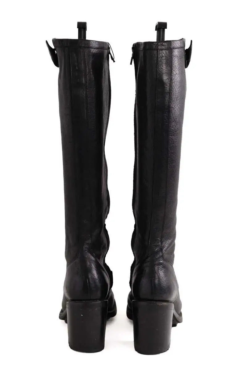Bottes Free Lance Noir en Cuir