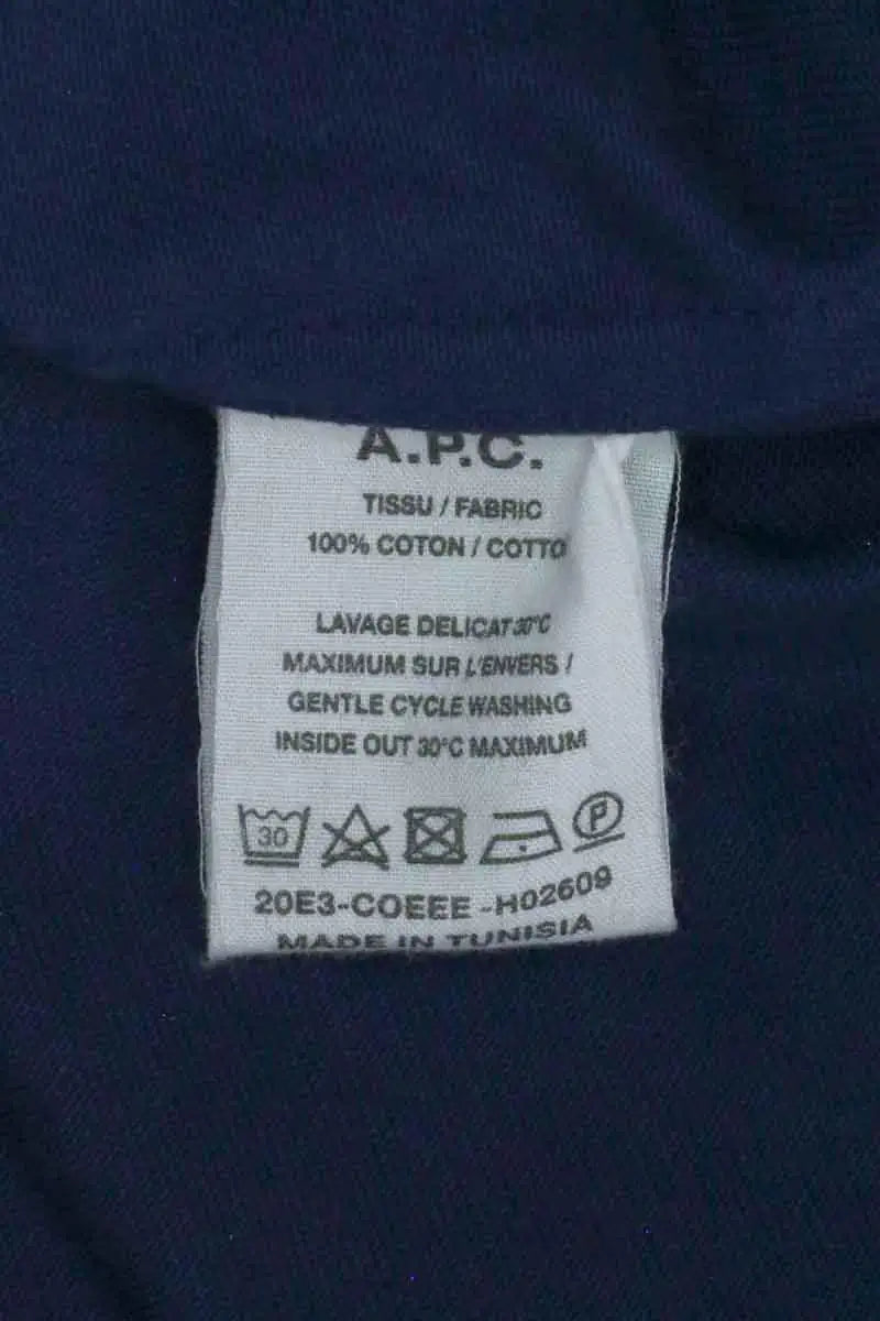 Veste APC Bleu en Coton