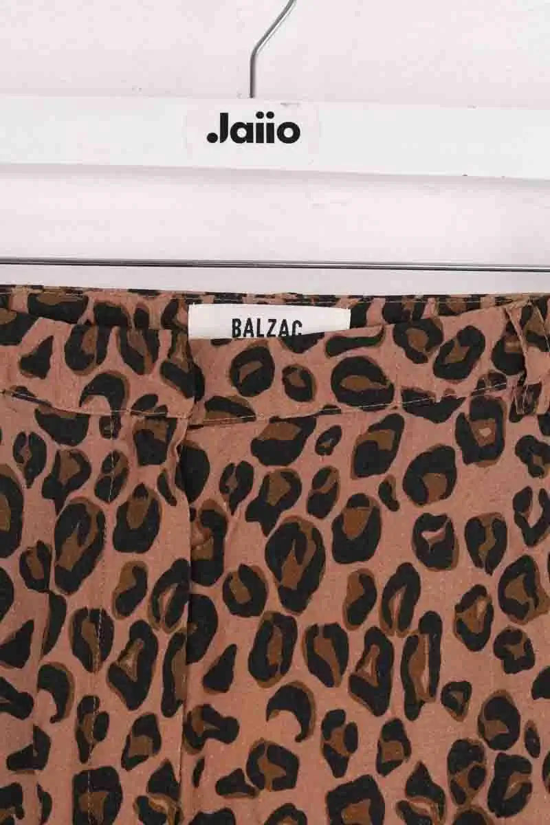 Pantalon Balzac Marron en Viscose