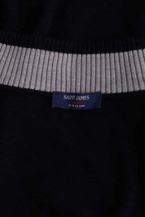 Gilet Saint James Marine en Laine