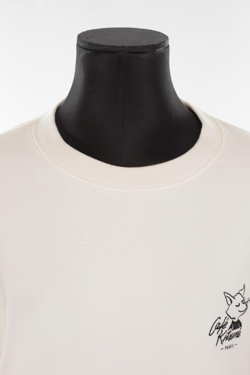 Pull-over Kitsuné  Blanc