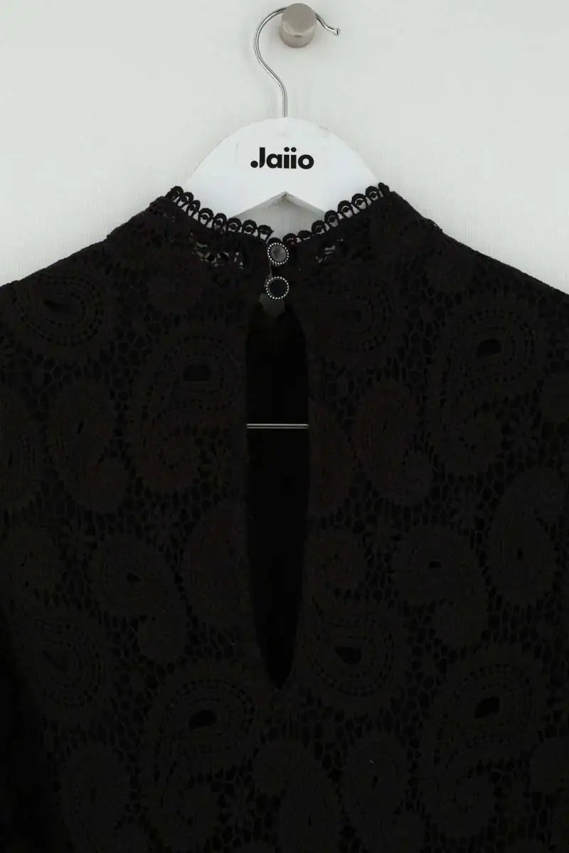 Robe The Kooples Noir en Coton