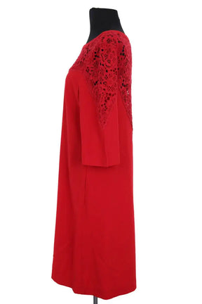Robe Claudie Pierlot Rouge en Laine