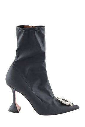 Talons Amina Muaddi  Noir