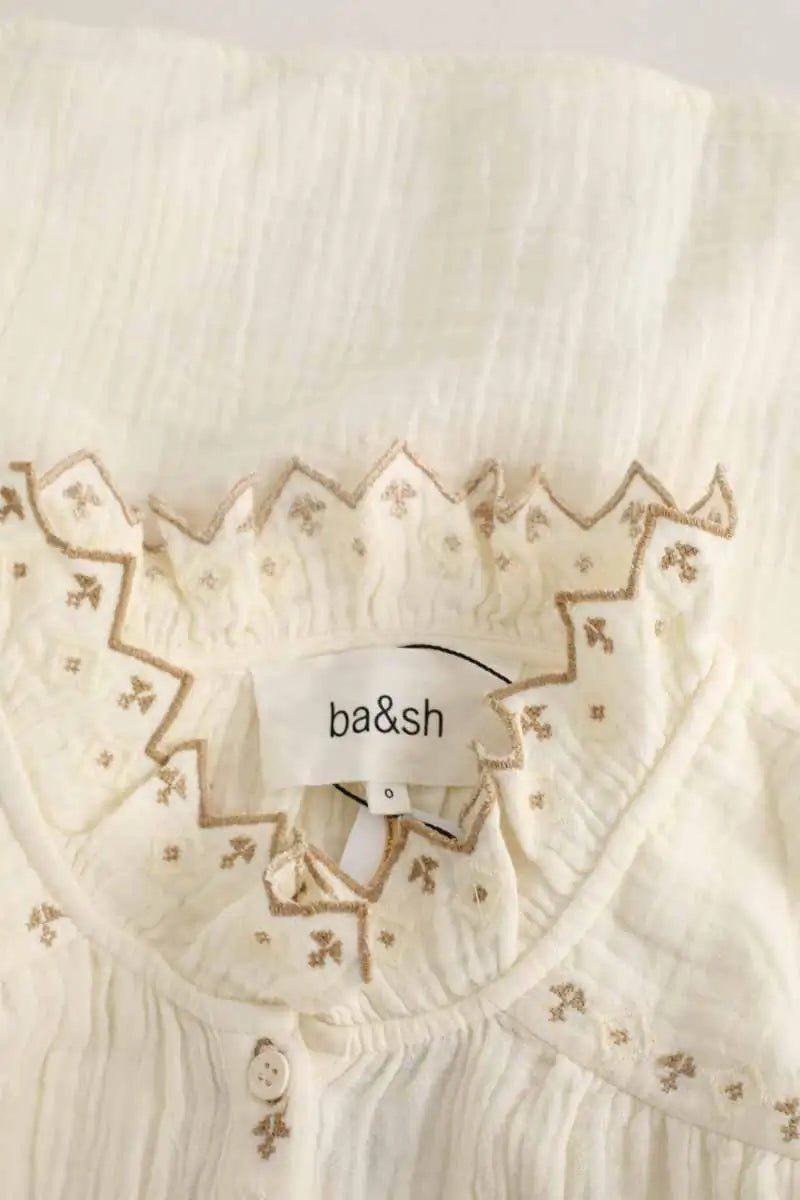 Blouse Bash  Ecru