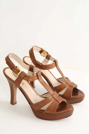 Talons Prada  Marron