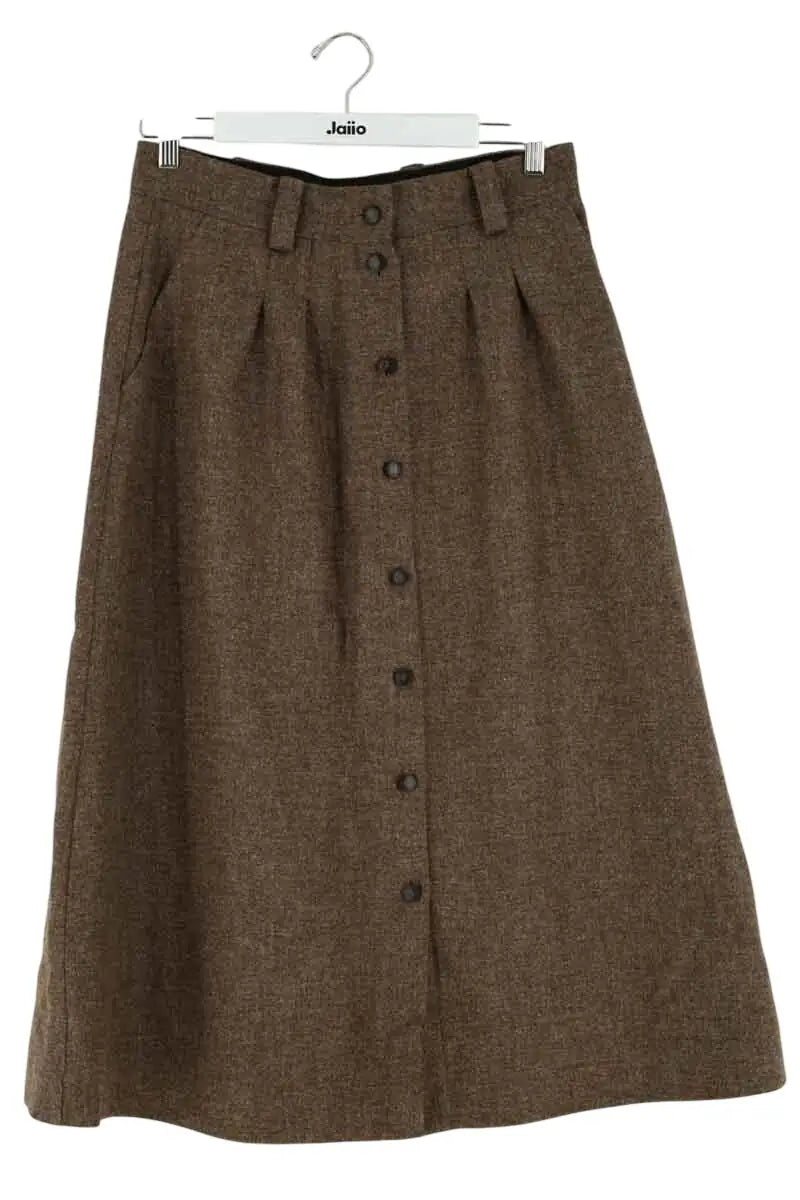 Jupe Sézane Marron en Viscose, taille L - Seconde Main