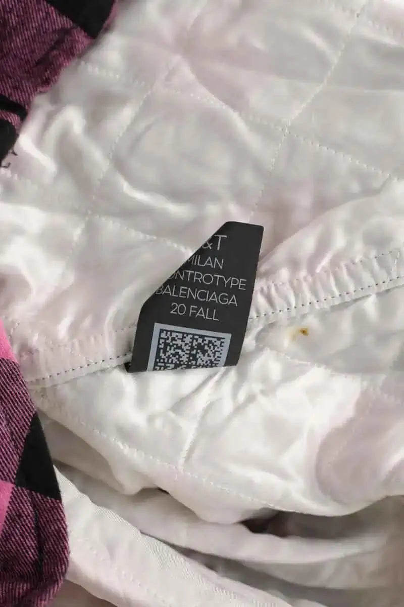 Veste Balenciaga Rose en Coton
