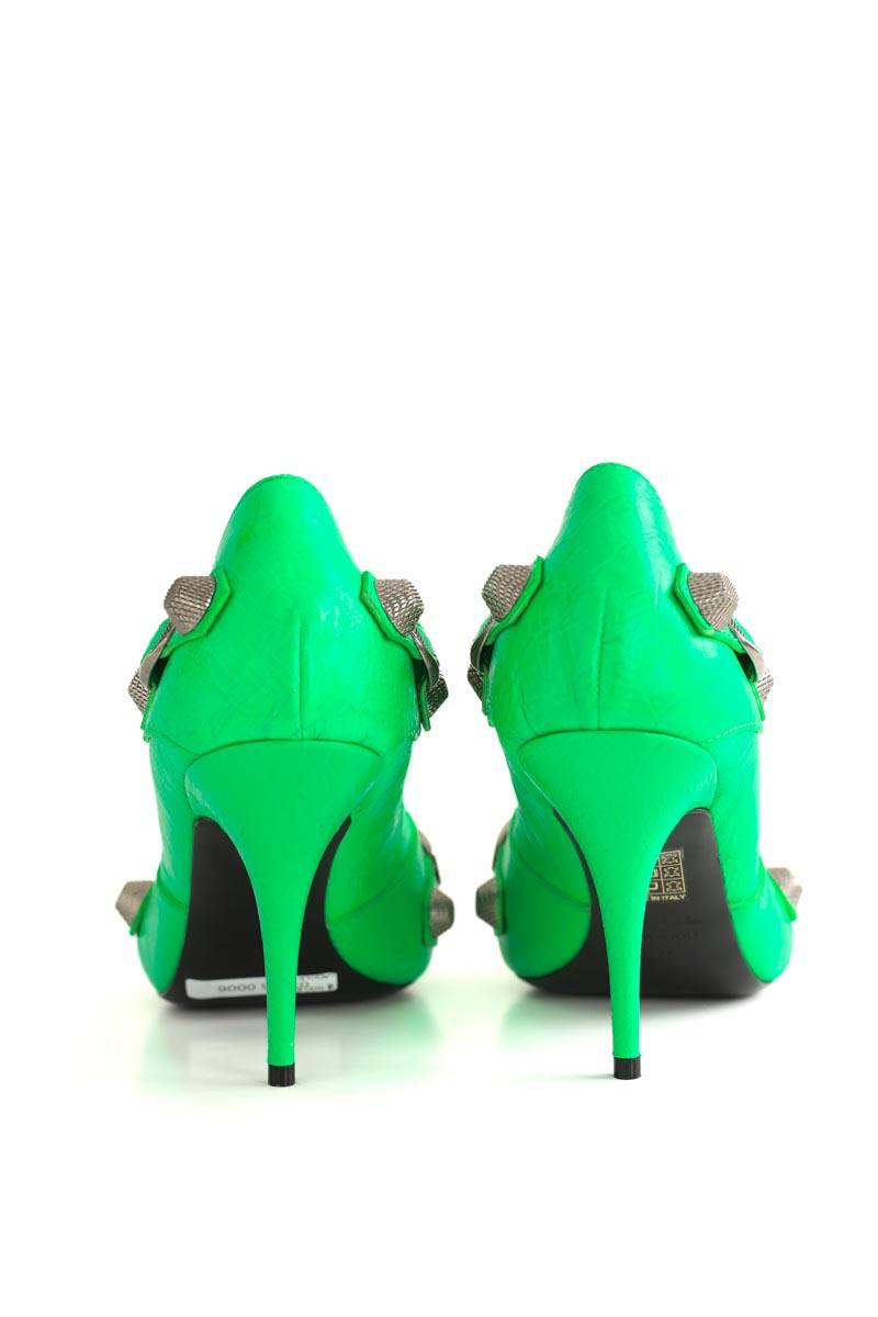 Talons Balenciaga Cagole Vert