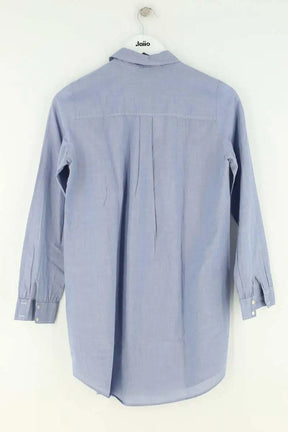 Chemise Des Petits Hauts Bleu en Coton