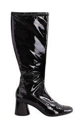 Bottes Charles & Keith Noir en Cuir, taille 39 - Seconde Main