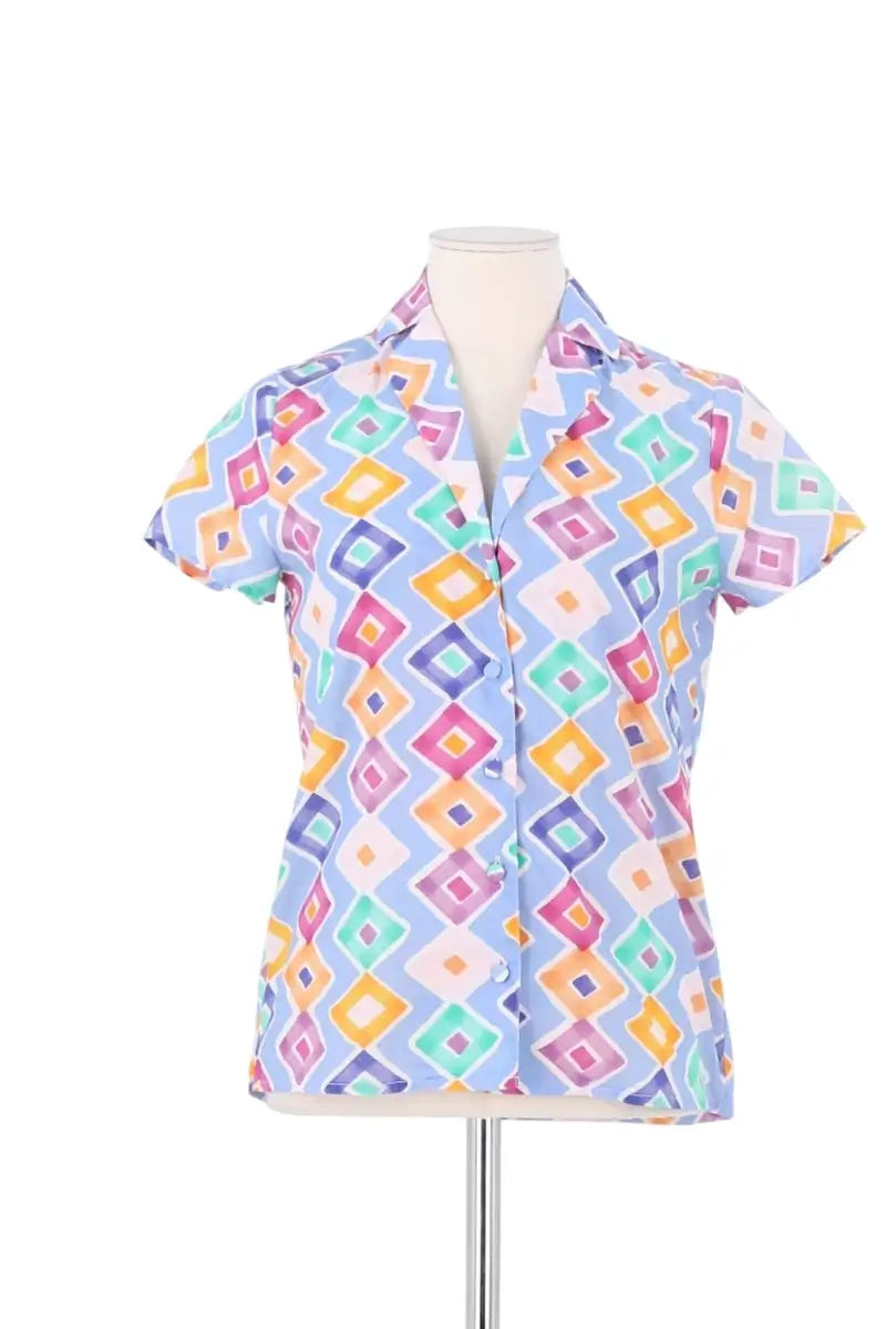 Chemise Soi Bleu en Coton, taille XS - Seconde Main