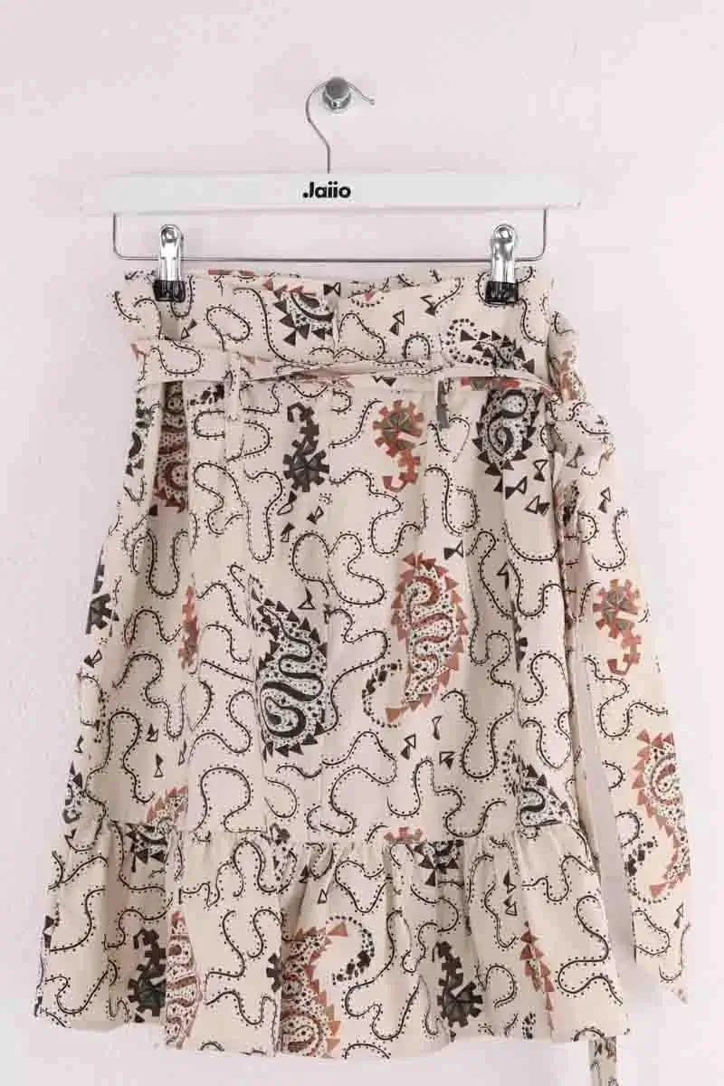 Jupe Isabel Marant Étoile Beige en Coton