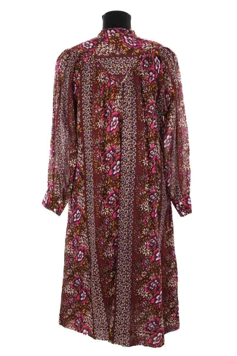 Mi-longueur Antik Batik  Bordeaux