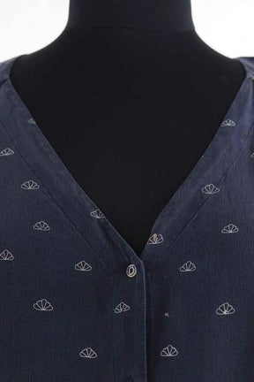Blouse Des Petits Hauts Marine en Synthétique