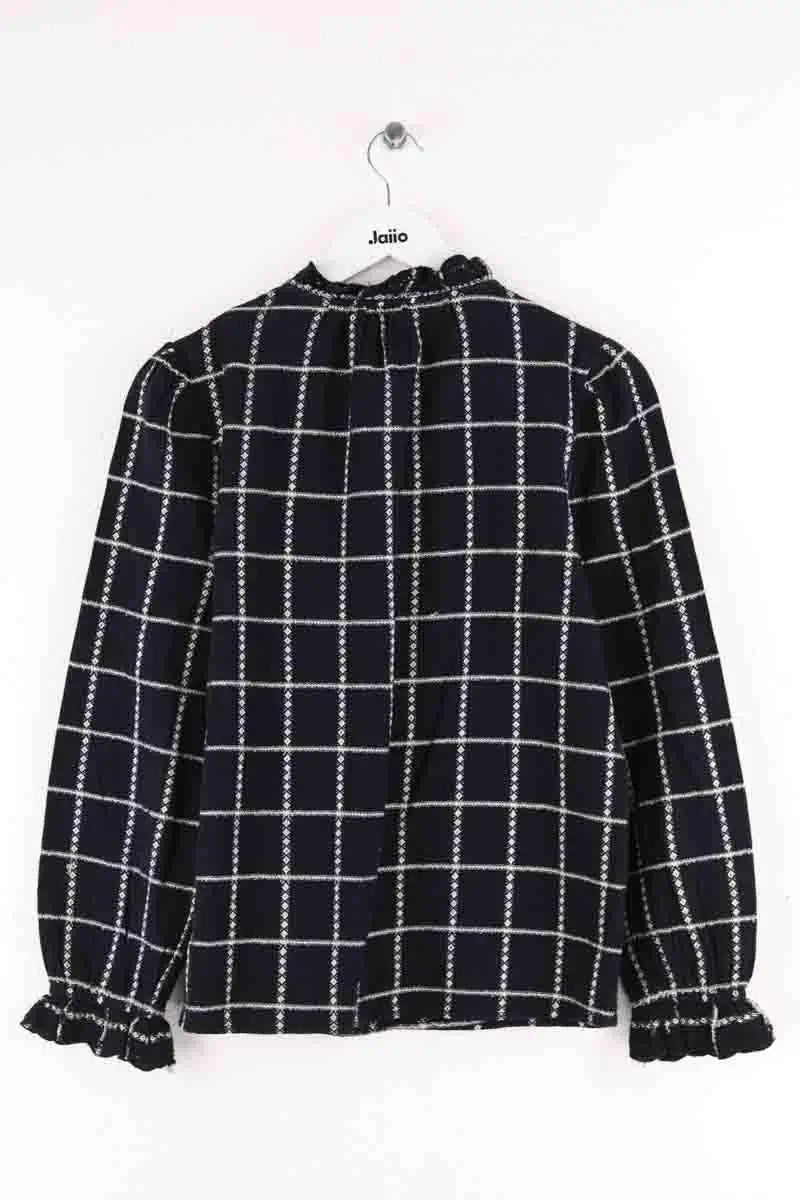 Blouse Ba&Sh Marine en Synthétique