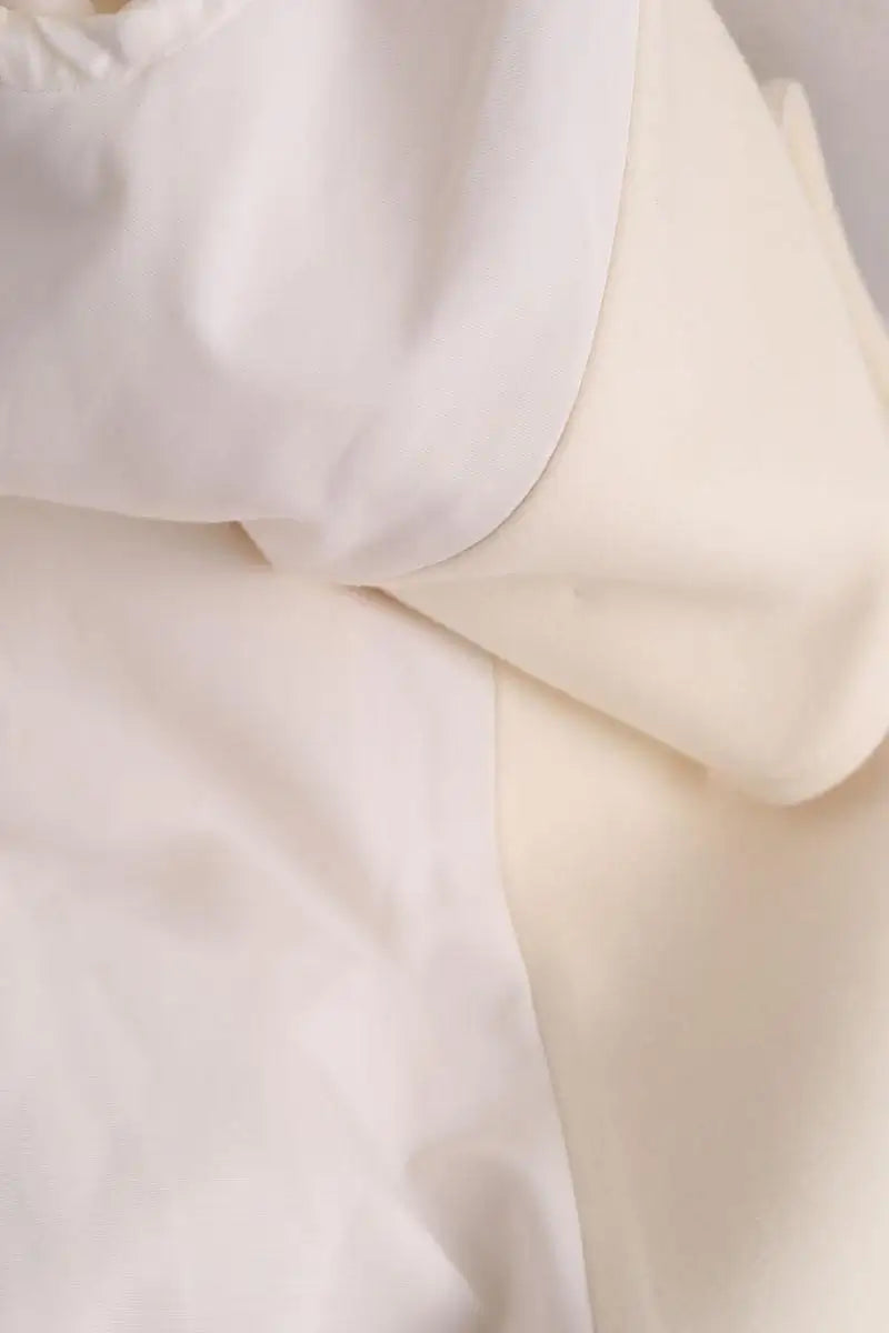 Manteau Valentino Valentino Light Beige Virgin Wool & Cashmere Coat Beige en Laine