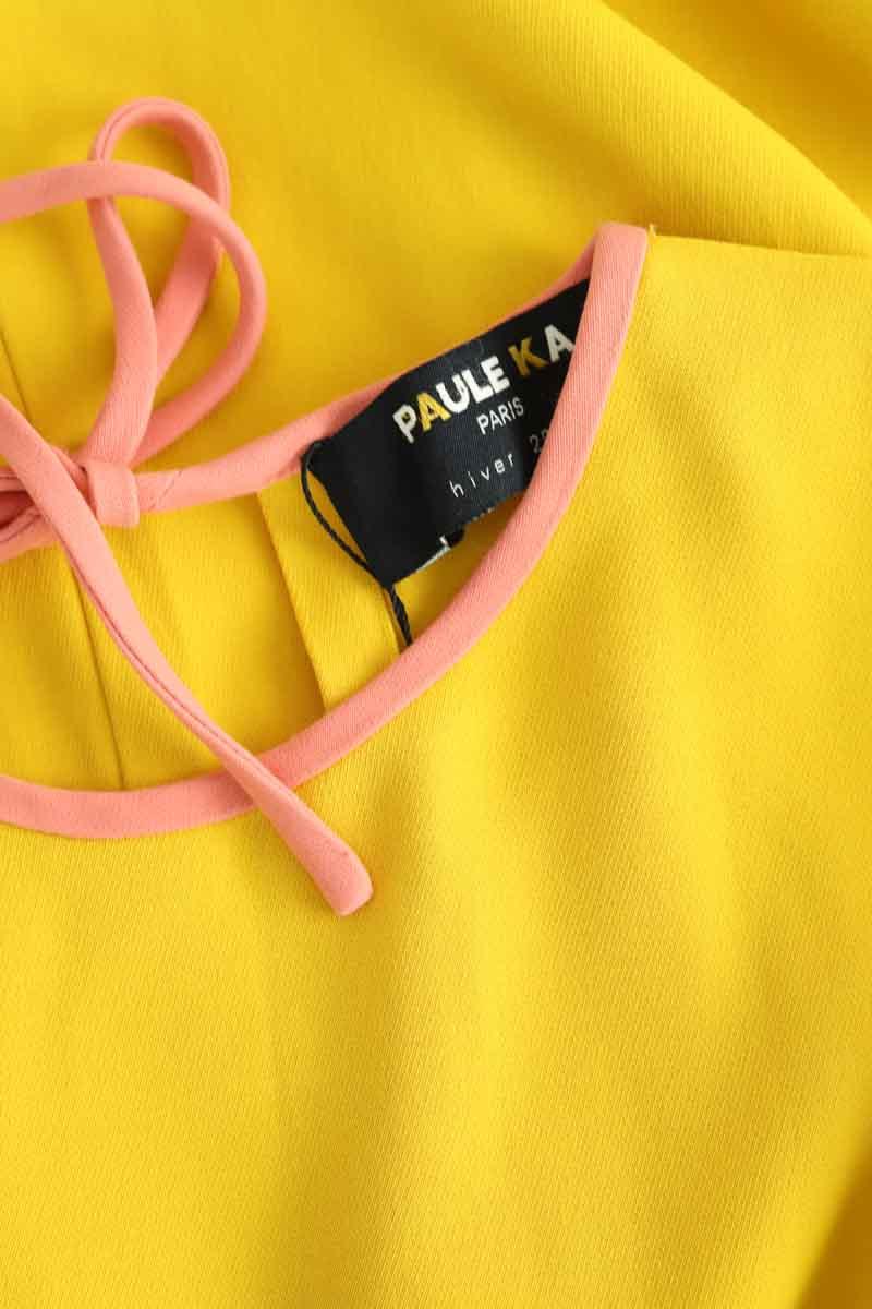 Mi-longueur Paule Ka  Jaune