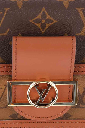 Bandoulière Louis Vuitton Dauphine Mini Marron