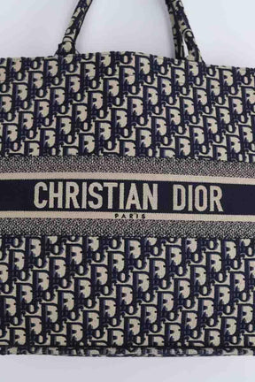 Cabas Dior Book Tote Bleu