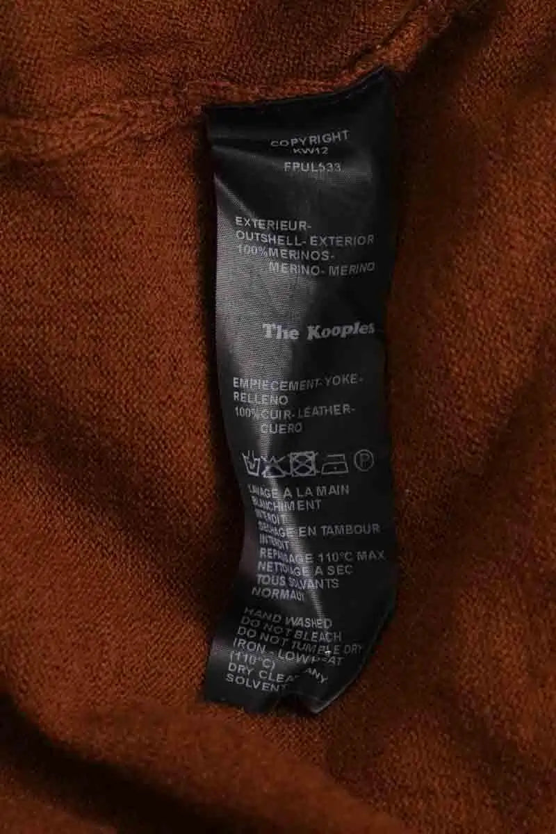 Pull The Kooples Marron en Laine