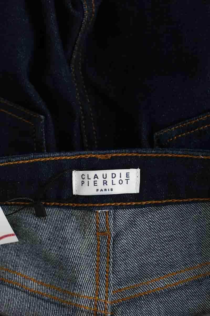 Jean droit Claudie Pierlot  Bleu