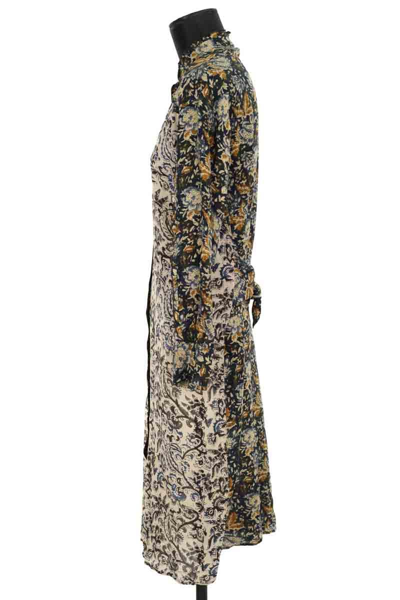 Mi-longueur Antik Batik  Bleu