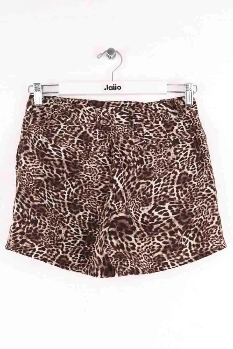 Mini short The Kooples Marron en Synthétique