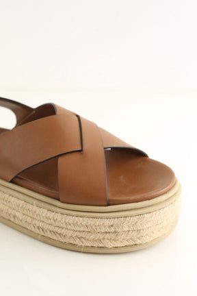 Sandales Prada  Marron