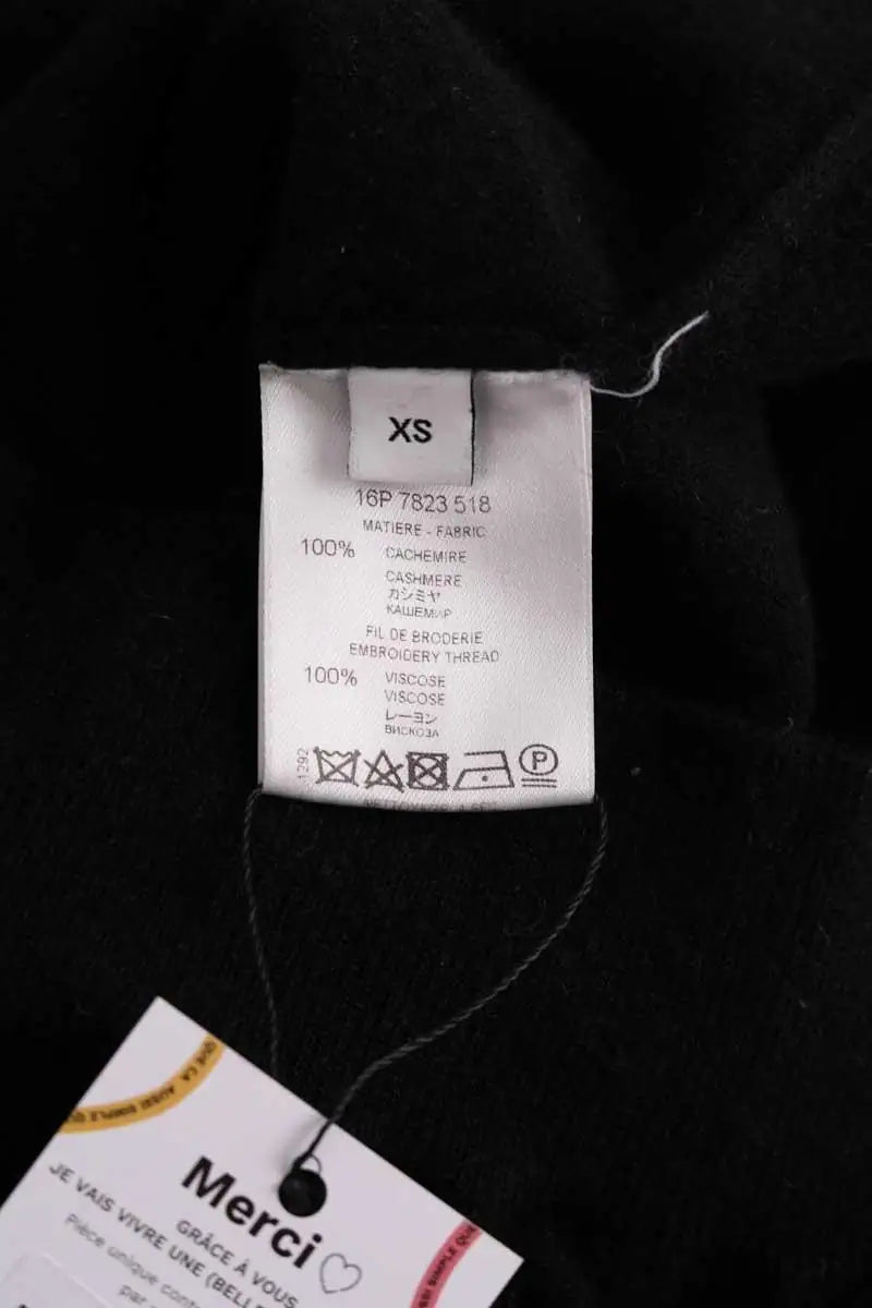 Pull Givenchy Noir en Cachemire