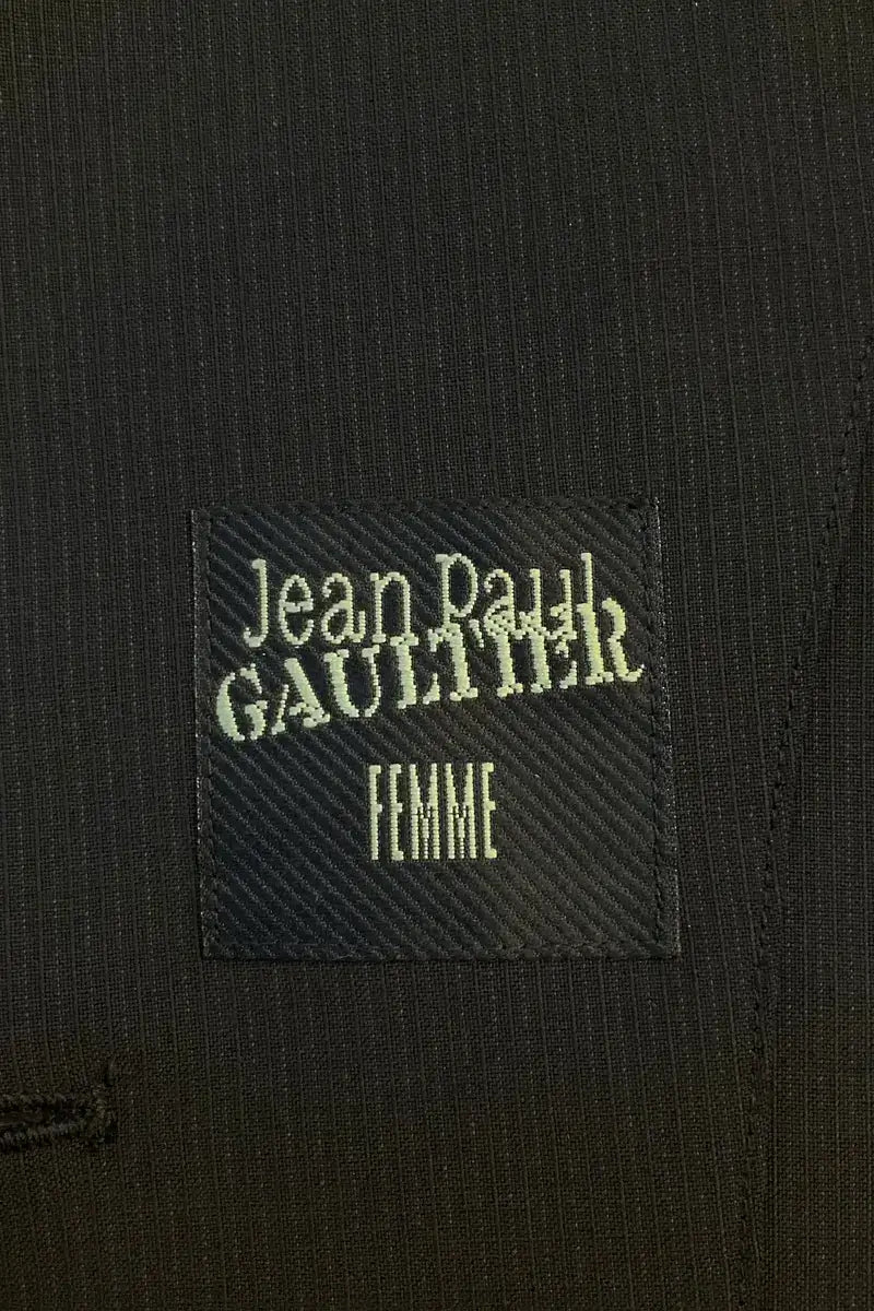 Blazer Jean Paul Gaultier Noir en Laine