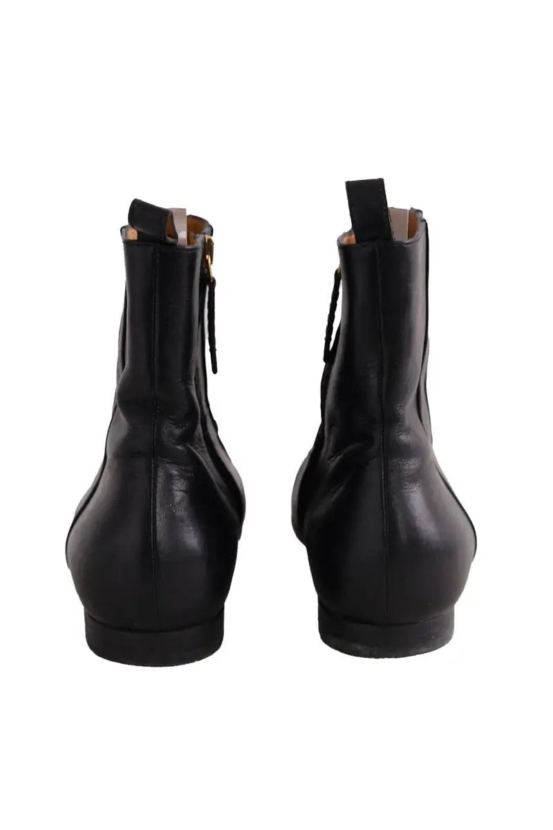 Boots Gucci Noir en Cuir