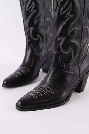 Bottes western Free Lance  Noir