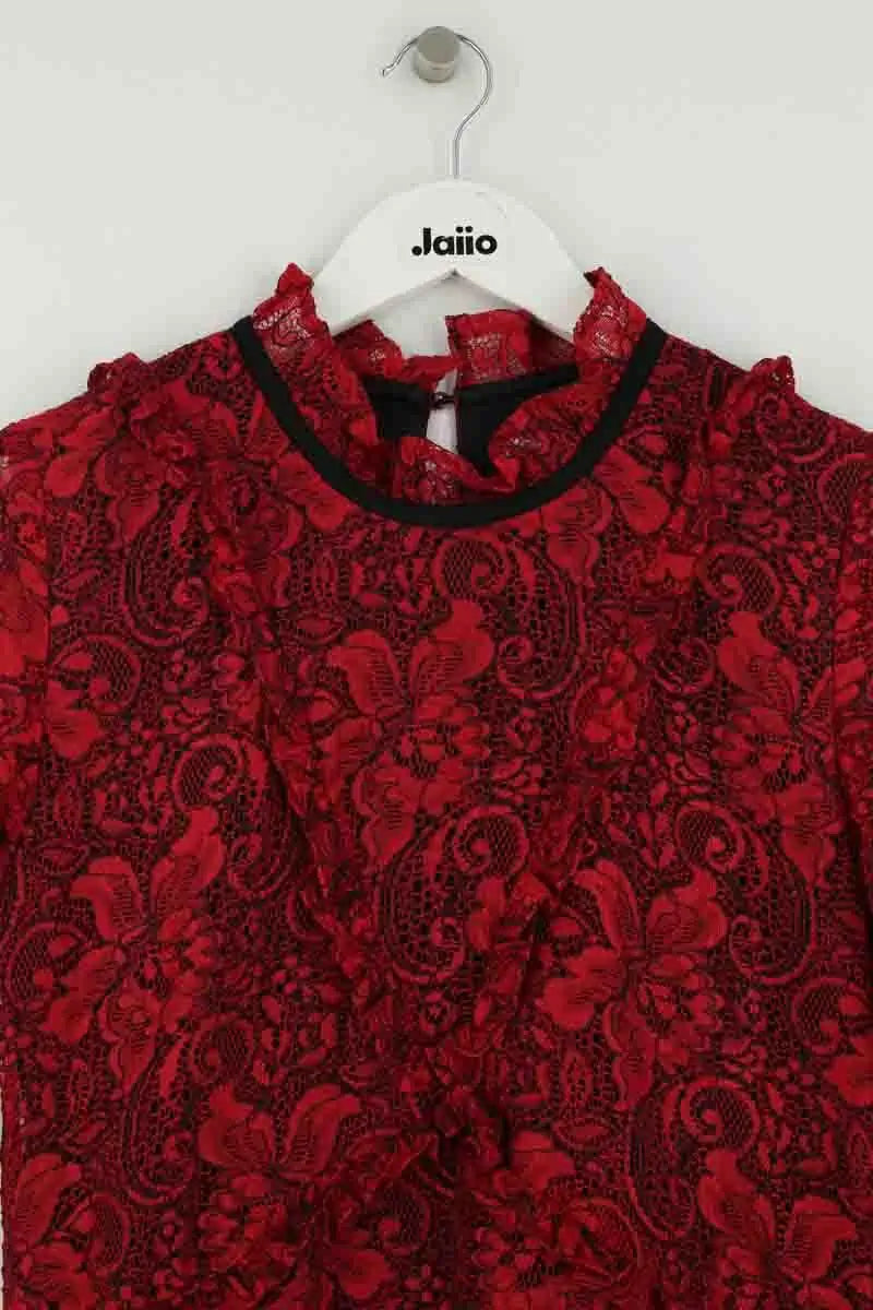 Robe Les Petites Rouge en Synthétique