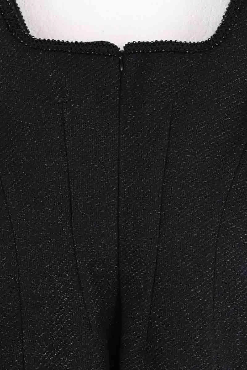 Robe Maje Noir en Synthétique