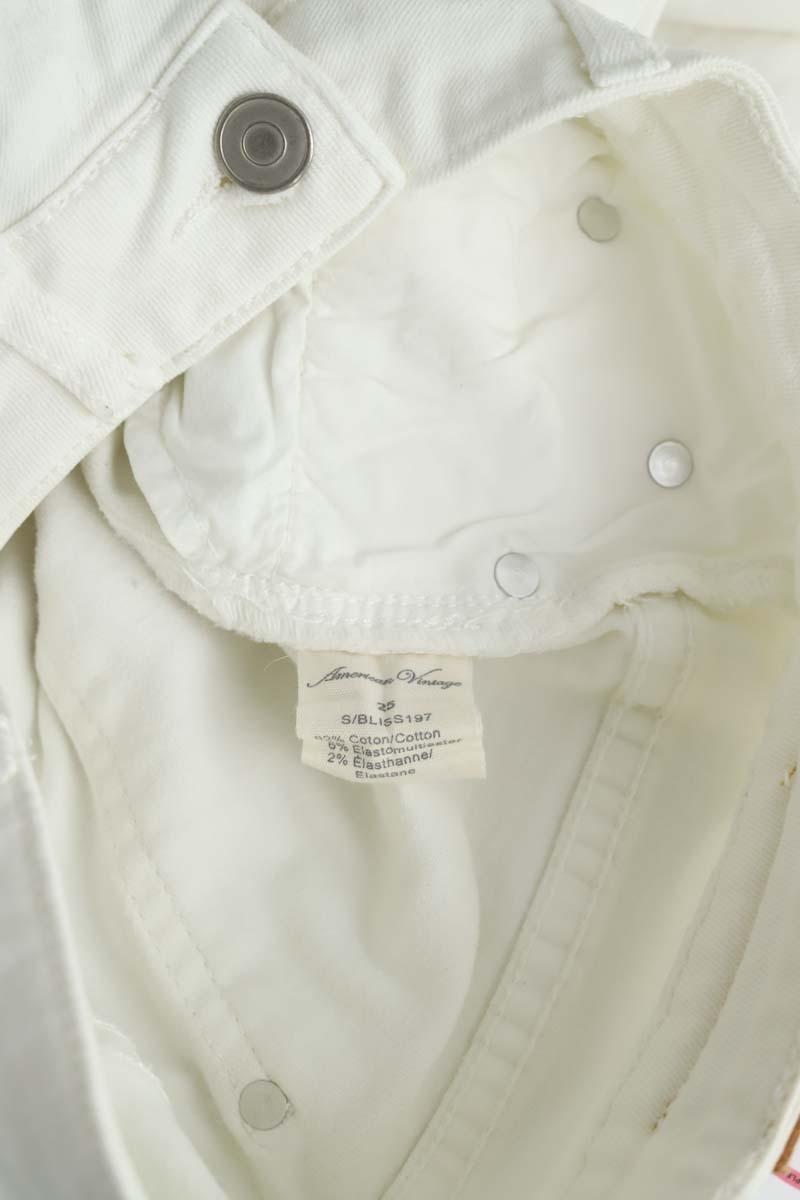 Droit American Vintage  Blanc